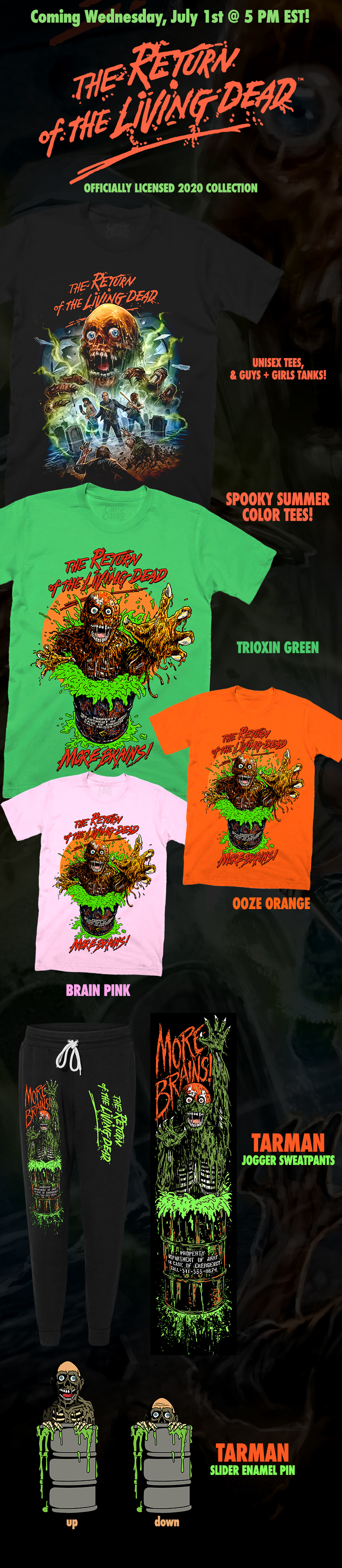 New RETURN OF THE LIVING DEAD Collection Coming July 1st from Cavity ...